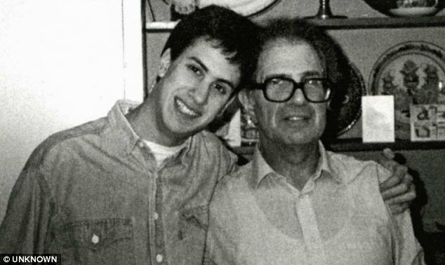 A loving father and son: Ed and Ralph Miliband.