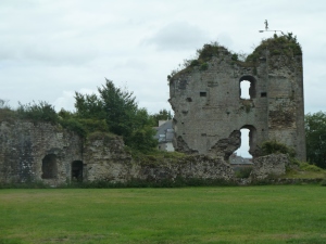 Ruined castle at Hede